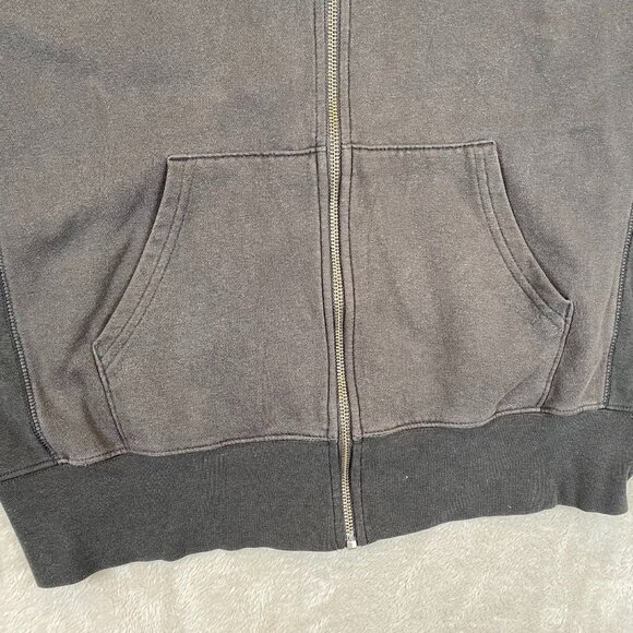 Champion Mens Hoodie Sweatshirt Medium Full Zip Activewear Classic Pockets Gray - Picture 7 of 11
